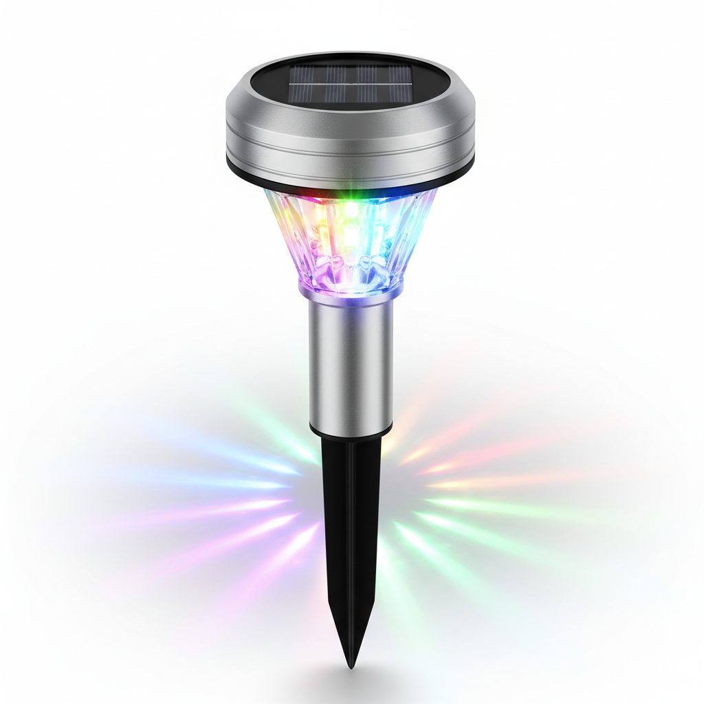 Solar RGB Garden Lights - Product Detail