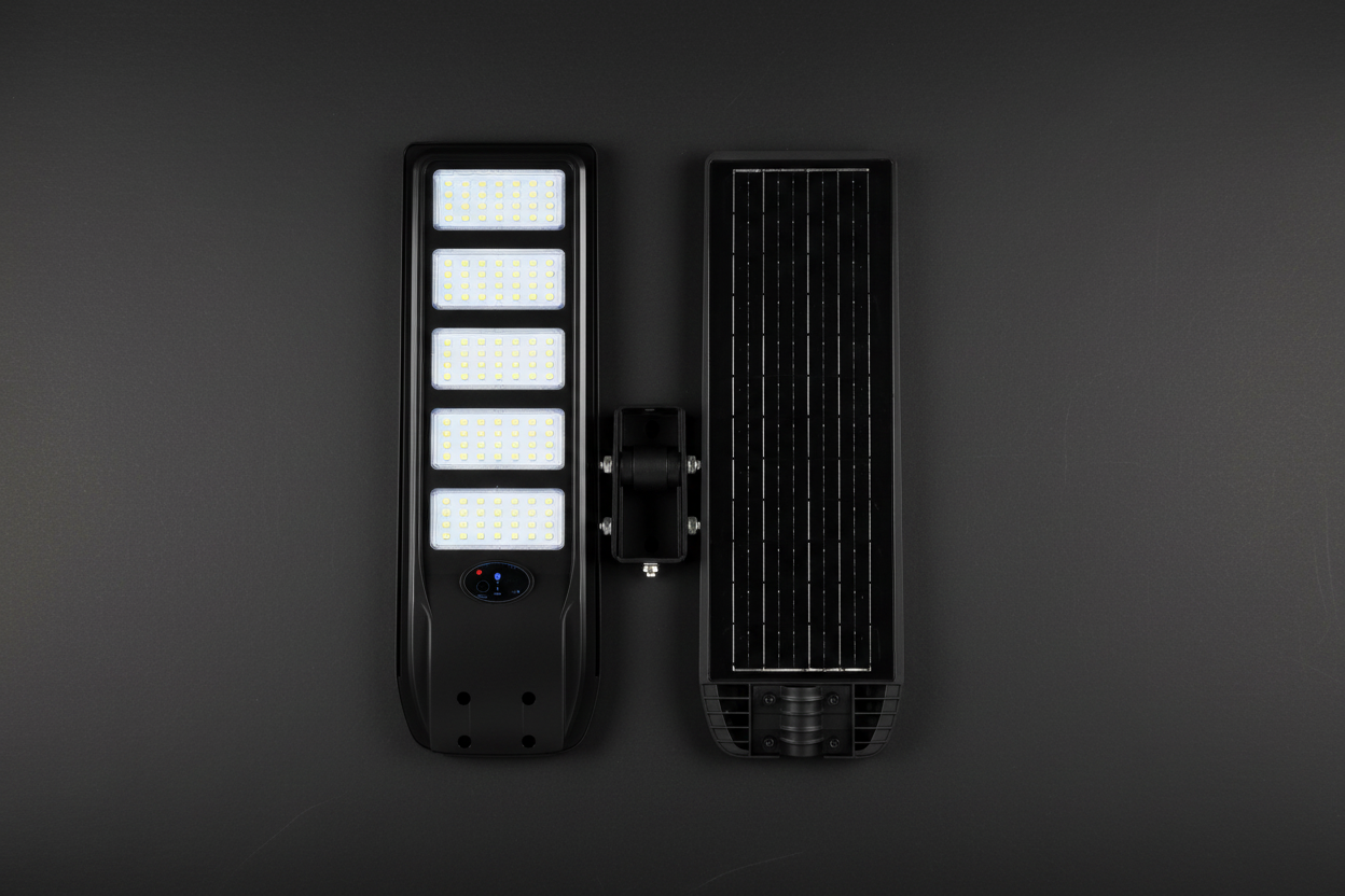 Solar Street Light - Flat Lay