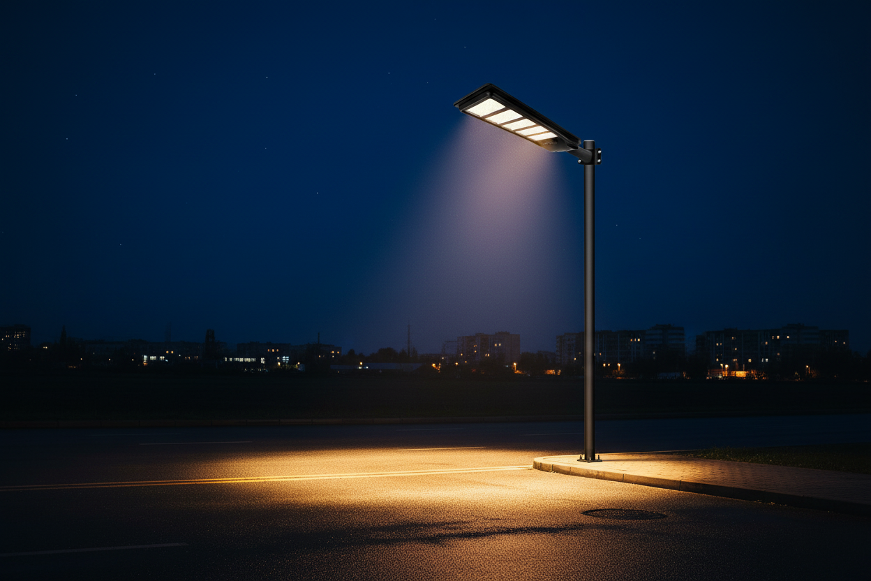 Solar Street Light - Urban Night